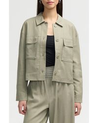NVLT - Double Pocket Shacket - Lyst
