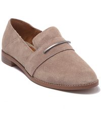 franco sarto suede loafers