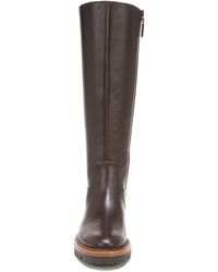 collin water resistant knee high lug boot vince