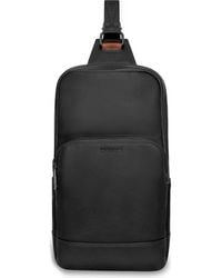 CHAMPS - Onyx Leather Sling Bag - Lyst