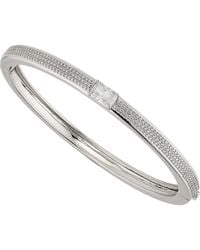Nadri - Cubic Zirconia Hinge Bracelet - Lyst