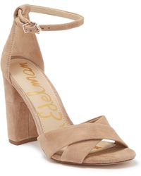 Sam Edelman Odina Block Heel Sandal | Lyst