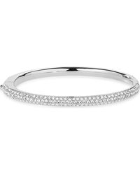 Nadri - Pavé Cubic Zirconia Bangle Bracelet - Lyst