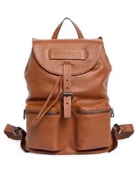 Longchamp - Lc3D Medium Leather Backpack - Lyst