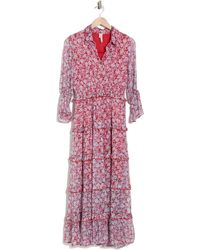 Raga - Jolie Long Sleeve Maxi Dress - Lyst