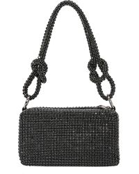BERNESS - Rhinestone Rectangular Shoulder Bag - Lyst