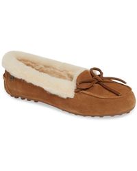 disco genuine shearling slingback slipper