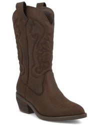 MIA - Caela Western Boot - Lyst