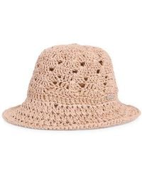 Steve Madden - Boho Straw Bucket Hat - Lyst