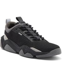 BOSS - Quake Runn Sneaker - Lyst