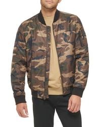 Levi's - Nylon Satin Bomber Jacket - Lyst