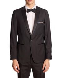 Paisley & Gray - Grosvenor Slim Fit Peak Lapel Tuxedo Jacket - Lyst
