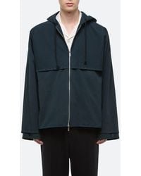 Helmut Lang - Hooded Stretch Cotton Jacket - Lyst
