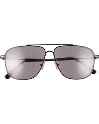 Tom Ford - Len 58mm Navigator Sunglasses - Lyst