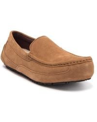 UGG - Alder Faux Shearling Lined Suede Slipper - Lyst