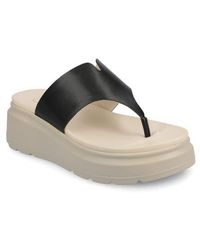 Journee Collection - Carah Platform Wedge Sandal - Lyst