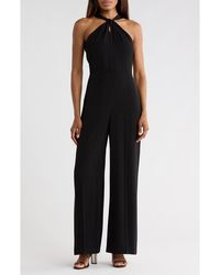 Theory - Twist Bodice Ottoman Jumpsuit - Lyst