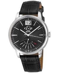 Gv2 - Rovescio Croc Embossed Leather Wrist Watch - Lyst
