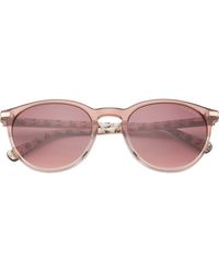 Ted Baker - 52Mm Round Sunglasses - Lyst