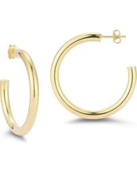 Glaze Jewelry - Tube Hoop Earrings - Lyst