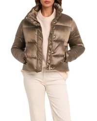 Noize - Coco-El Water Resistant Crop Puffer Jacket - Lyst