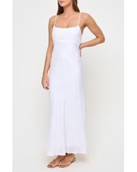 LSPACE - Moonrise Linen Maxi Dress - Lyst