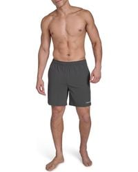 Calvin Klein - Solid Stretchy Jersey Swim Shorts - Lyst