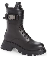 DKNY - Sava Combat Boot - Lyst