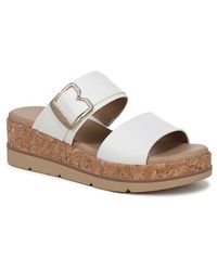 Dr. Scholls - Once More Platform Wedge Slide Sandal - Lyst