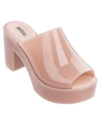 Melissa - Open Toe Platform Mule - Lyst