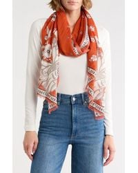 Longchamp - Print Scarf - Lyst