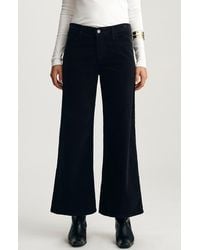 Mavi - Paloma Wide Leg Velvet Pants - Lyst