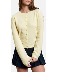 Blu Pepper - Button Down Cardigan - Lyst