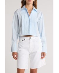 A.L.C. - Cam Cotton Button-Up Shirt - Lyst