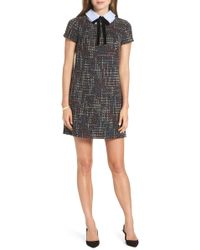 1901 tweed shift dress