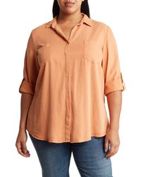 Velvet Heart - Riley Long Sleeve ® Lyocell Button-up Shirt - Lyst