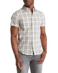 Lucky Brand - Stretch Cotton Plaid Workwear Shirt - Lyst