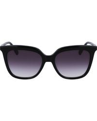Longchamp - 53Mm Rectangular Sunglasses - Lyst