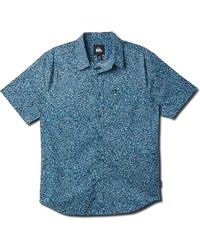 Quiksilver - Ritz Short Sleeve Button-Up Shirt - Lyst