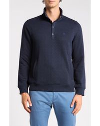 Original Penguin - Quilted Quarter-Snap Pullover - Lyst