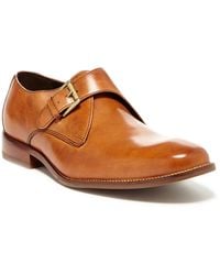 Cole Haan Williams Ii Monk Strap Shoe - Wide Width Available - Brown
