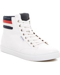 tommy hilfiger lowgen high top sneaker