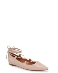 halogen pointy toe flats