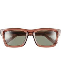Ray-Ban - Warren 54Mm Polarized Rectangular Sunglasses - Lyst