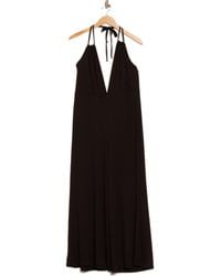 Go Couture - Plunge Strap Wide Leg Jumpsuit - Lyst