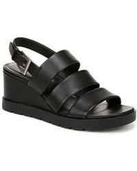 Vince - Rochel Slingback Platform Wedge Sandal - Lyst