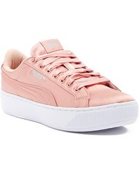puma vikky platform pink
