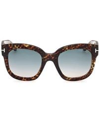 Tom Ford - 56Mm Gradient Cat Eye Sunglasses - Lyst