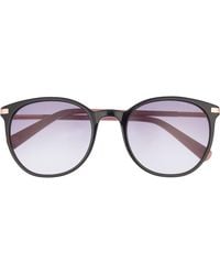 Ted Baker - 53Mm Round Sunglasses - Lyst
