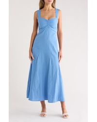 STITCHDROP - Bae Shore Sleeveless Midi Dress - Lyst